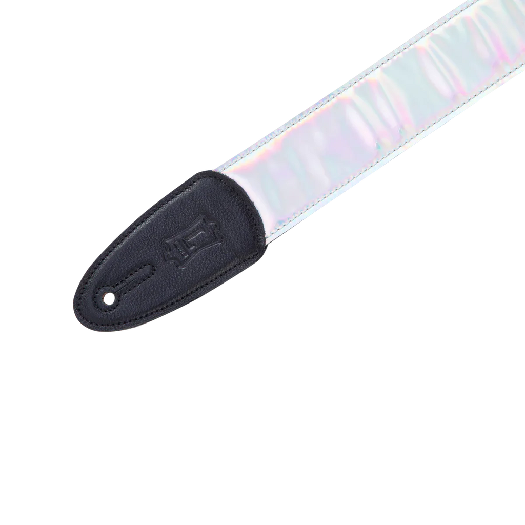 Levy's Leathers M7SC-SIL 2" Vinyl Guitar Strap - Irridescent Rainbow
