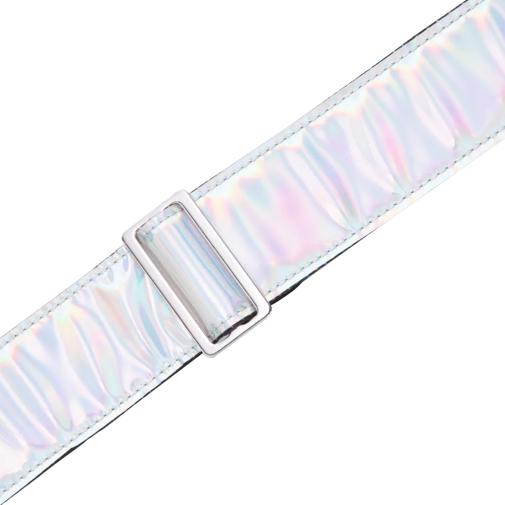 Levy's Leathers M7SC-SIL 2" Vinyl Guitar Strap - Irridescent Rainbow