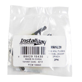 Install Bay MANL20 Mini ANL 20 AMP Fuse - Package of 2