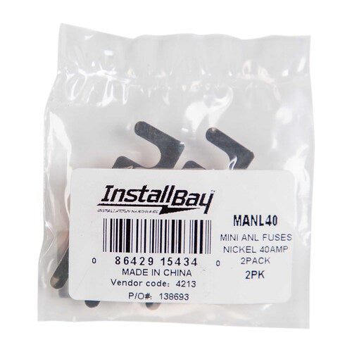Install Bay MANL40 Mini ANL 40 AMP Fuse - Package of 2