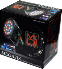 Load image into Gallery viewer, MR DJ MEGA318 18X3W RGBW Slim Flat Par Wash Disco DJ Party Club Stage Show Lighting