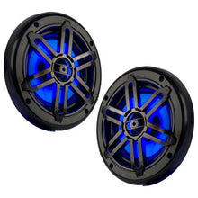 Load image into Gallery viewer, Power Acoustik MFL-65WB 6.5″ Waterproof Marine Coaxial Speakers w/ Built-In LEDs