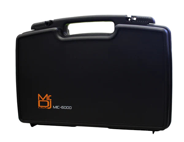 Mr. Dj MIC-UHF200 Professional Wireless Microphone System Kit with 2 Handheld & Wireless Receiver