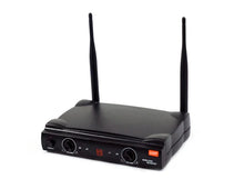Load image into Gallery viewer, Mr. Dj MIC-UHF200 Dual UHF Wireless Microphone System