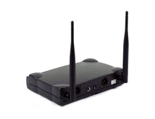 Load image into Gallery viewer, 2 MR DJ MICUHF200 Dual UHF Wireless Microphone System Kit with 2 Handheld