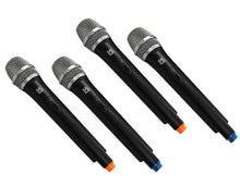 Load image into Gallery viewer, 2 MR DJ MICVHF-8500 4  Channel Handheld Wireless Microphone PA/DJ/KTV/Karaoke