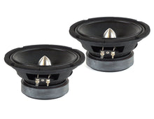 Load image into Gallery viewer, 2 Absolute MID65P 6.5" 500W Mid-Range Aluminum Bullet Loudspeaker + Flat Box