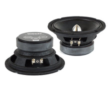 Load image into Gallery viewer, 2 Absolute MID65P 6.5" 500W Mid-Range Aluminum Bullet Loudspeaker + Flat Box