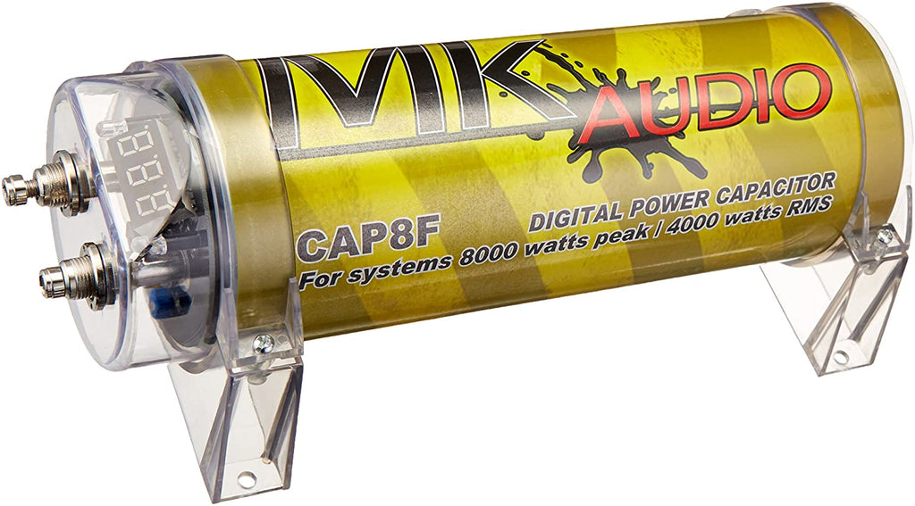 MK AUDIO CAP8F 8 Farad Power CAR Capacitor for Energy Storage to Enhance BASS DE