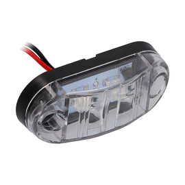 Marine ML-AL2CL-B Blue 2-LED Accent Light - Clear Plastic Bezel