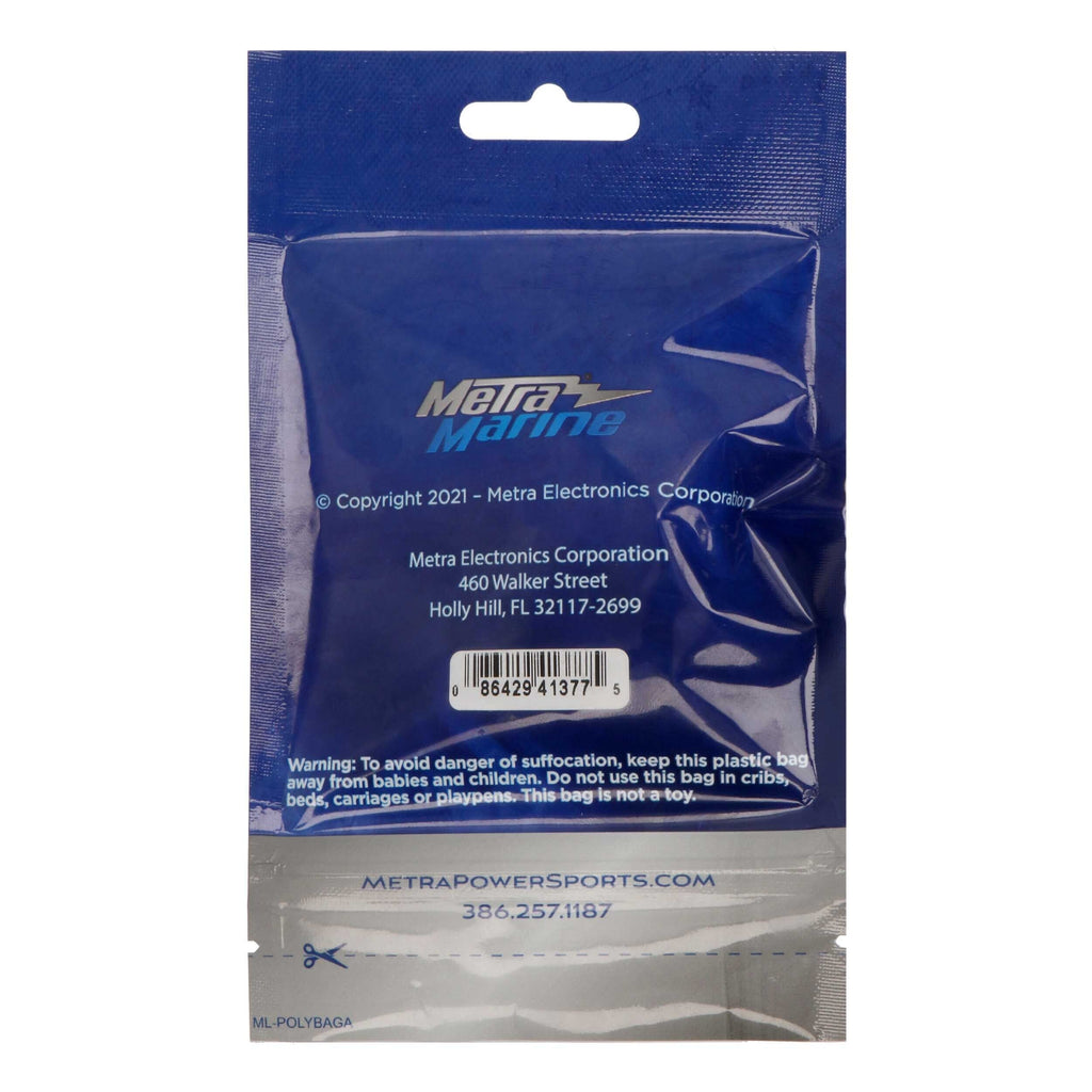 Marine ML-AL2CL-B Blue 2-LED Accent Light - Clear Plastic Bezel