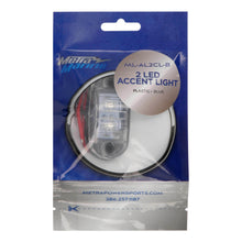Load image into Gallery viewer, Marine ML-AL2CL-B Blue 2-LED Accent Light - Clear Plastic Bezel