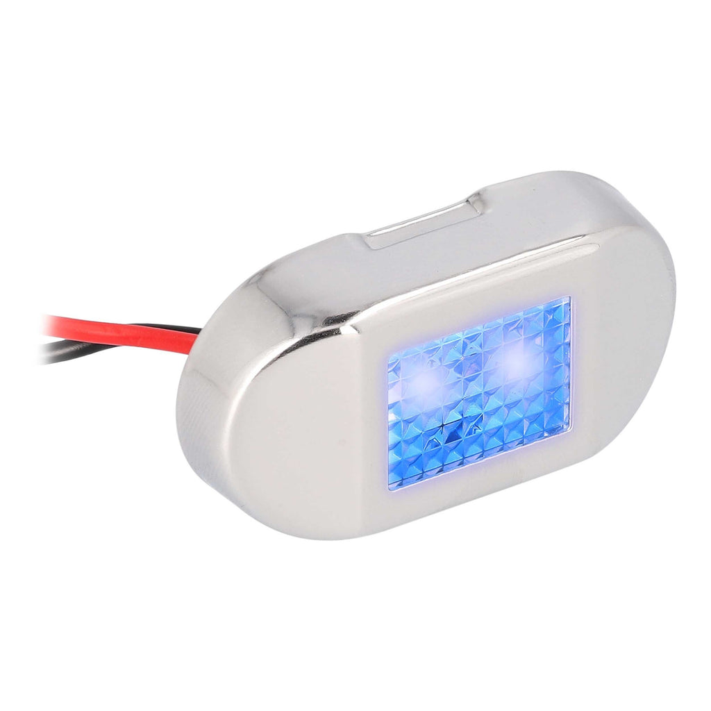 Marine ML-AL2SS-B Blue 2-LED Accent Light - Stainless Steel Bezel