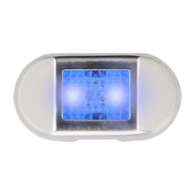Load image into Gallery viewer, Marine ML-AL2SS-B Blue 2-LED Accent Light - Stainless Steel Bezel
