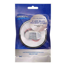 Load image into Gallery viewer, Marine ML-AL2SS-B Blue 2-LED Accent Light - Stainless Steel Bezel