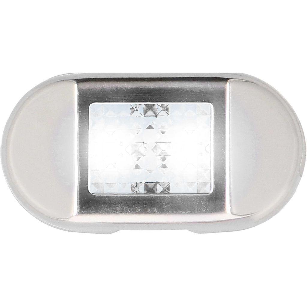 Marine ML-AL2SS-W White 2-LED Accent Light - Stainless Steel Bezel