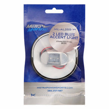 Load image into Gallery viewer, Marine ML-AL2SS-W White 2-LED Accent Light - Stainless Steel Bezel