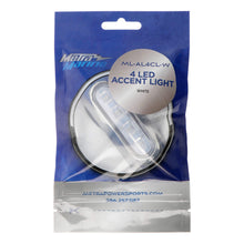 Load image into Gallery viewer, Marine ML-AL4CL-W White 4-LED Accent Light - Chrome Plastic Bezel