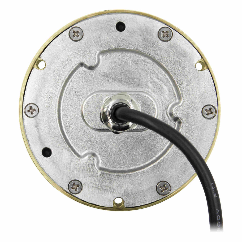 Marine ML-RGBW72W 72W RGBW Underwater Transom Light, Brass