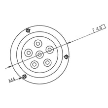 Load image into Gallery viewer, Marine ML-WHT30W 30W White Underwater Transom Light