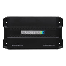 Load image into Gallery viewer, AUTOTEK MM-2025.1D 2000 Watt 1-Ohm Stable Compact Mono Amplifier