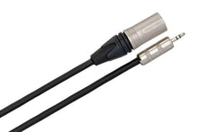 Load image into Gallery viewer, Hosa MMX-115 Microphone Cable 3.5 mm TRS Male to Neutrik XLR Male 15 foot