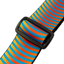 Load image into Gallery viewer, Levy's Leathers MP2OI-003 2" Polyester Guitar Strap - Orange Sonic Boom Design