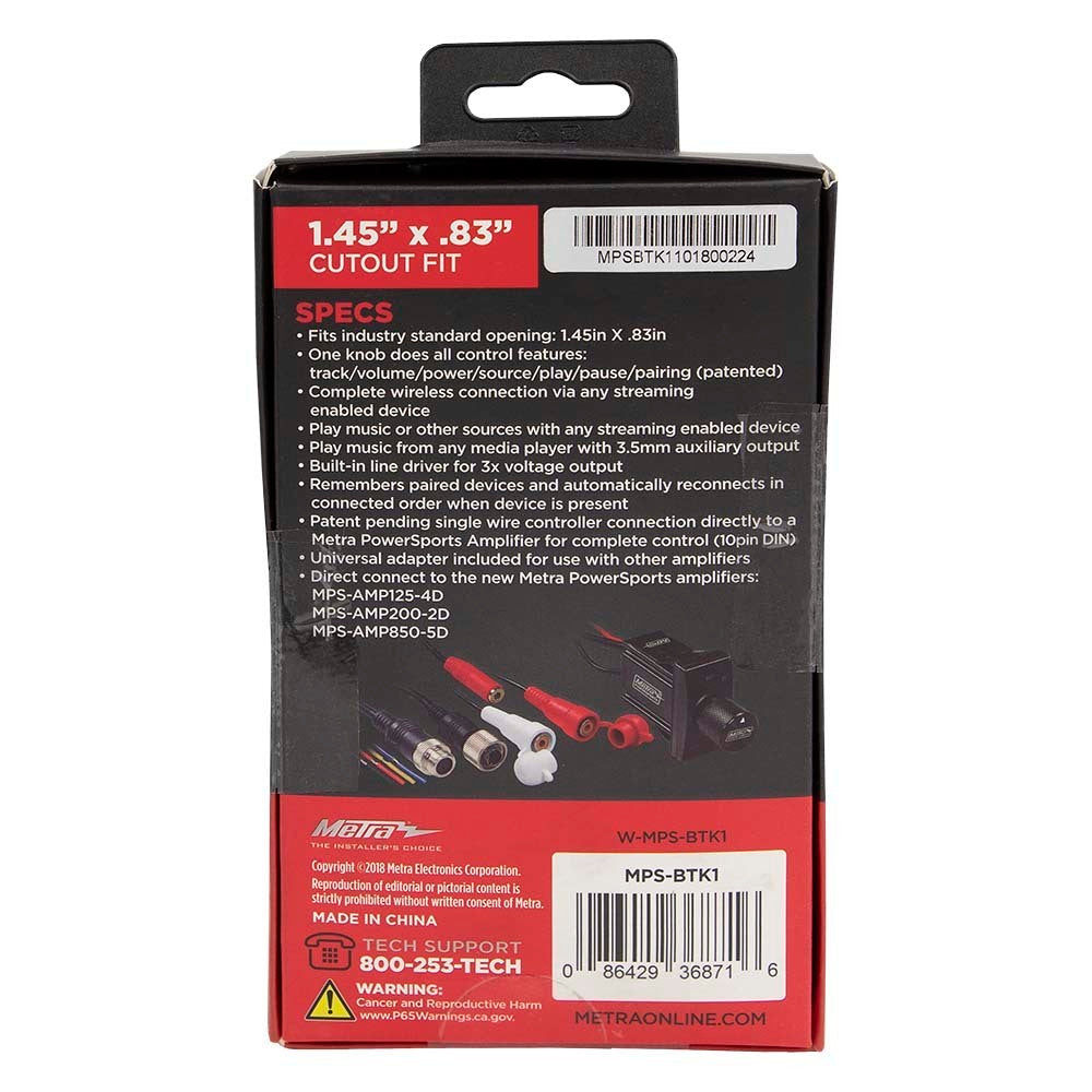PowerSports MPS-BTK1 Wireless Bluetooth Controller
