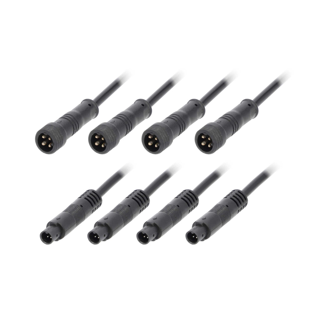 PowerSports MPS-RGB-M2H Heise Connect RGB Controller Crossover Cables - 4-Pack
