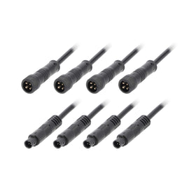 PowerSports MPS-RGB-M2H Heise Connect RGB Controller Crossover Cables - 4-Pack