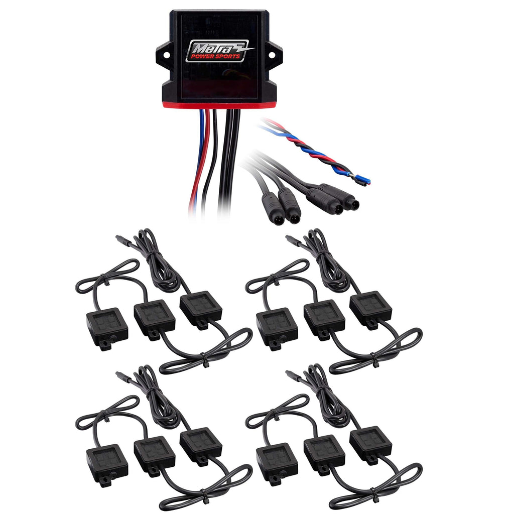 PowerSports MPS-RGBWWK RGB Pod LED String Kit