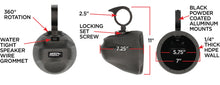 Load image into Gallery viewer, PowerSports MPS-ULCAN6-5 Unloaded Pair 6.5" Can Speaker Pods