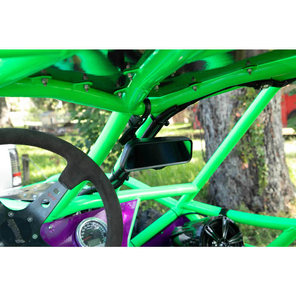 PowerSports MPS-WRM45 Water-Resistant Rearview Mirror with 4.5 inch Monitor