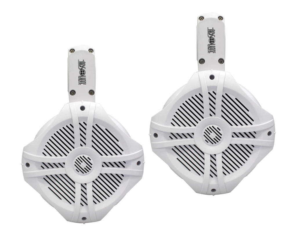 Absolute MPS65W Wake Board Speakers Marine RV 6.5" 400W Wake Tower POD Enclosure Speaker