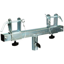 Load image into Gallery viewer, 2 MR TRUSS Universal Chrome T-Adapter Triangle/Square Truss Adapter Bracket Tripod Crank Light Stand Bar
