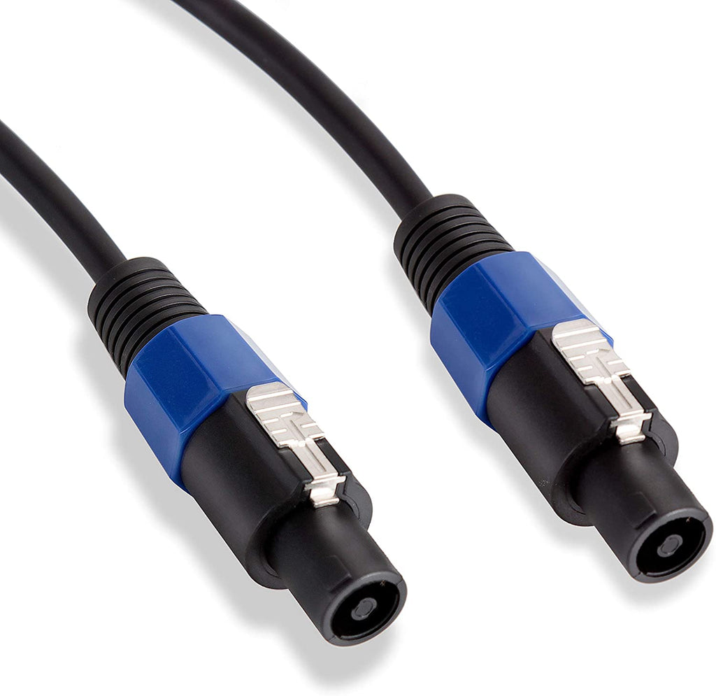 MR DJ CSMSM50 50 Feet PRO PA DJ Speakon Male to Speakon Male Speaker Cable