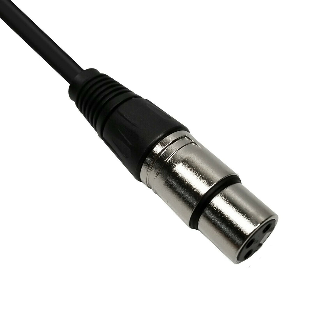 MR DJ CSMXF12 12' Speakon Plug Male to XLR Female Extension Cable for PA DJ Amplifier Stage Monitor