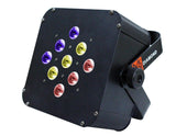 MR DJ DIAMOND 9-IR LED Lighting Fixture DMX-6 Channels LED Color Change Stage Lighting