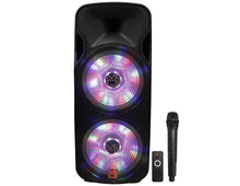 Load image into Gallery viewer, Mr. Dj LETS JUMP DJ215BT Dual 15" 3WAY 5000W Max Power PA DJ Bluetooth Speaker