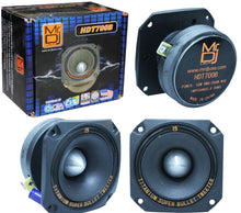 Load image into Gallery viewer, MR DJ HDT700B 3.5" Titanium Bullet High Compression Tweeter 10 Oz Ferrite Magnet