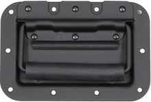 Load image into Gallery viewer, 2 MR DJ HR100B Spring Loaded Recessed Handle Spring Loaded Recessed Heavy Duty Black Flight Case Speaker Cabinet Handle