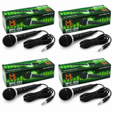4 MR DJ MIC200 Karaoke Dynamic Vocal Wired Microphone