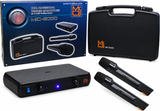MR DJ MIC6000 Wireless Dual Handheld design Microphone System + Carrying Case