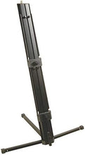 Load image into Gallery viewer, MR DJ KS1000B PRO Professional 2-Tier Black Column Keyboard Stand W 5/8" Mic Mount