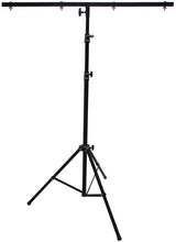 Load image into Gallery viewer, LS-100 9 FT Pro DJ Lighting Tripod &amp; T-Bar Portable Light Stand