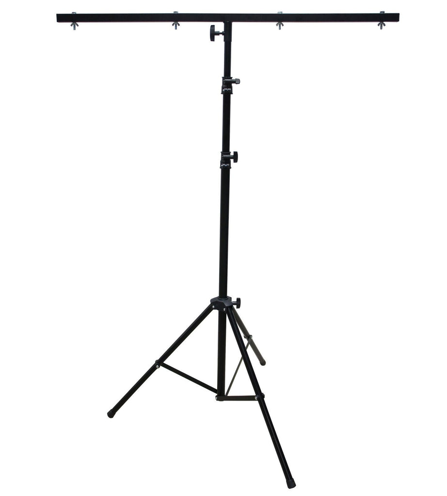 9 Ft DJ Lighting Tripod Portable Stage T-Bar Light Stand w/ Cross Bar