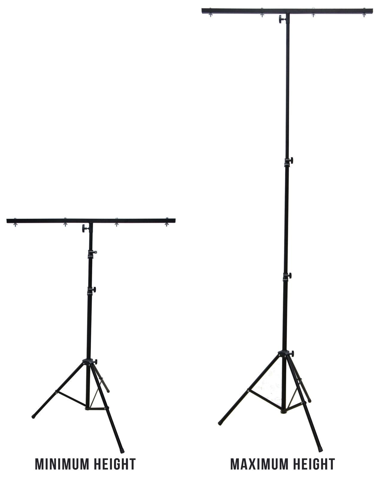 Pro Audio DJ Lighting Universal Par Portable Fixture Tripod Stand T Bar