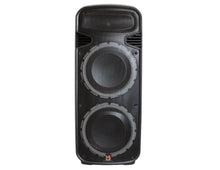 Load image into Gallery viewer, MR DJ 4500 Watts Dual 15" Rechargeable PA DJ Party Speaker Bluetooth, Light, Echo, MIC