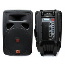 Load image into Gallery viewer, Mr. Dj PP-3000BT 15-Inch 2500-Watt Max Power Speaker with Built-In LCD/MP3/USB/SD and Bluetooth Works with all DJ Equipment