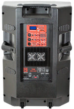 Load image into Gallery viewer, 2 MR DJ PRO118BT 2-Way 18" PRO PA/DJ Bass-Reflex Bluetooth Active Powered Amplified speaker, 5500 watts P.M.P.O.